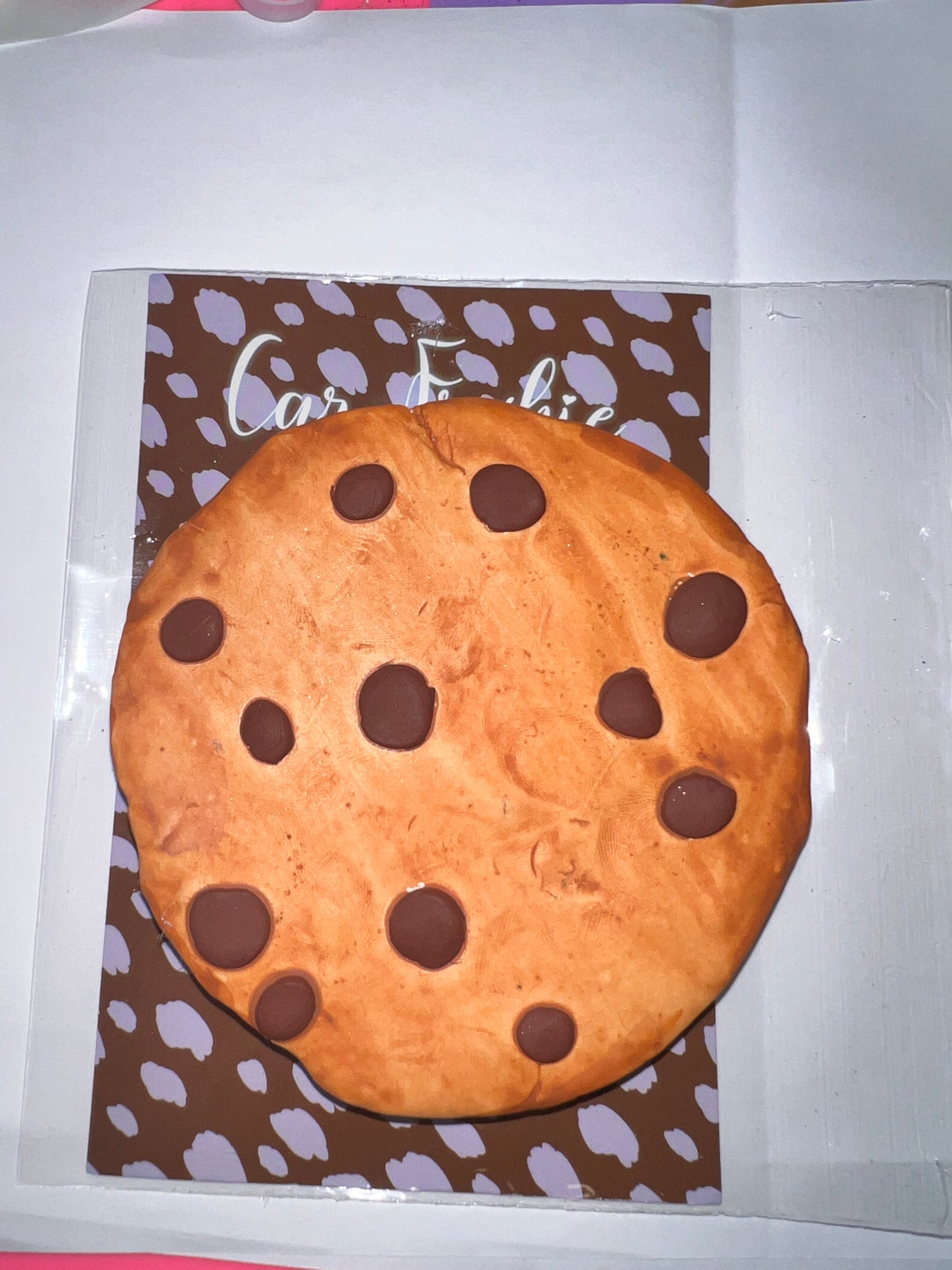 3D Chocolate Chip Cookie