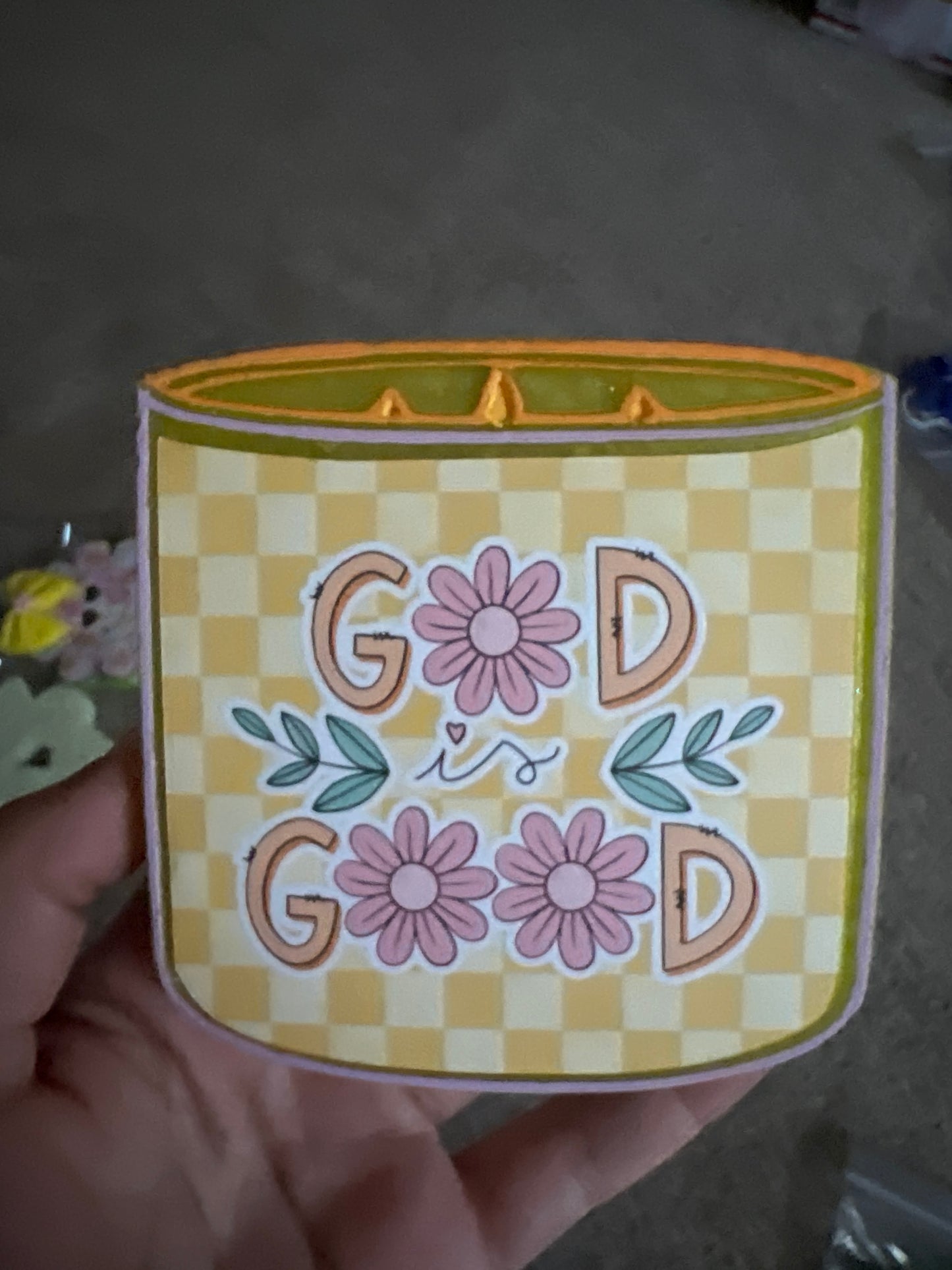 God is Good Candle