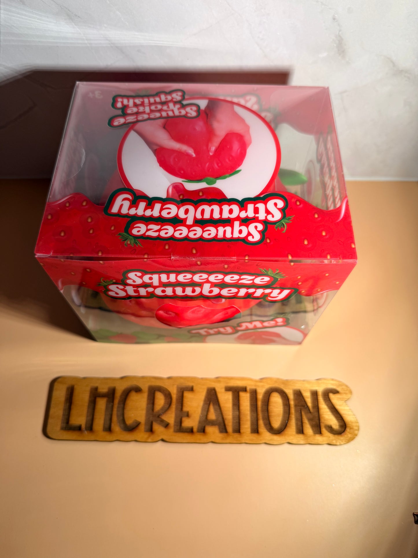 Jumbo Strawberry squishy