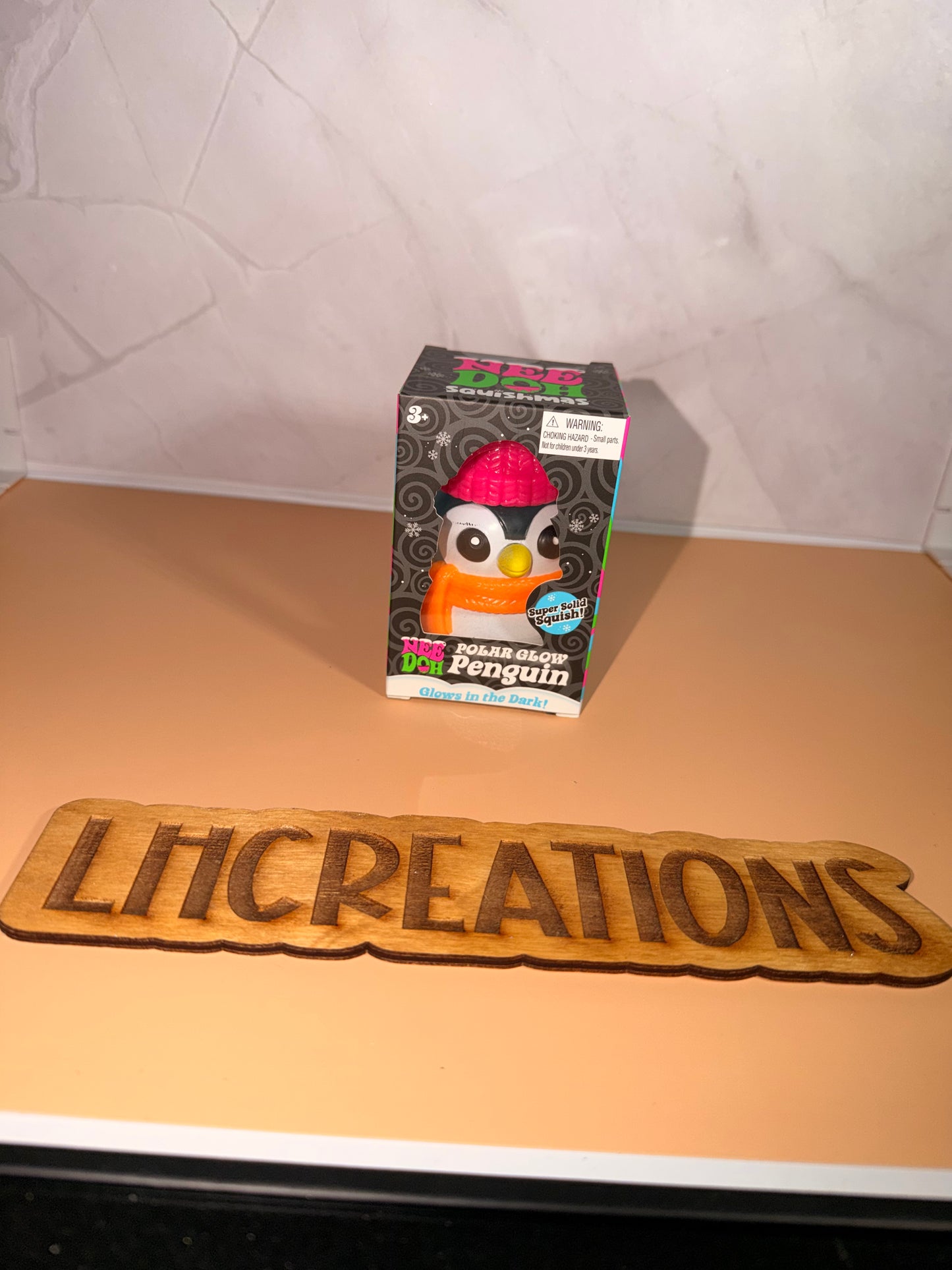 Needoh Polar Glow Penguin