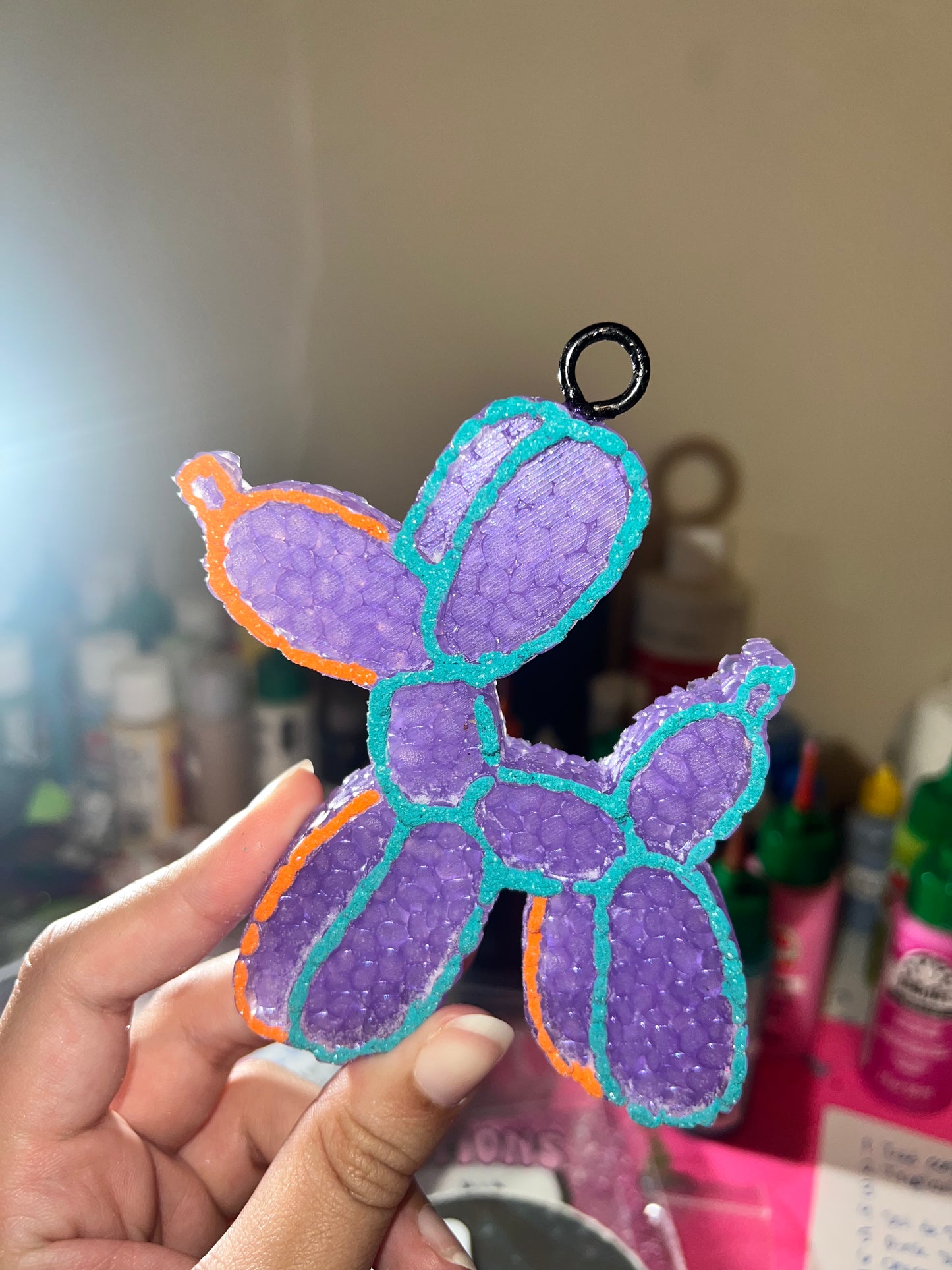 Purple Balloon Dog