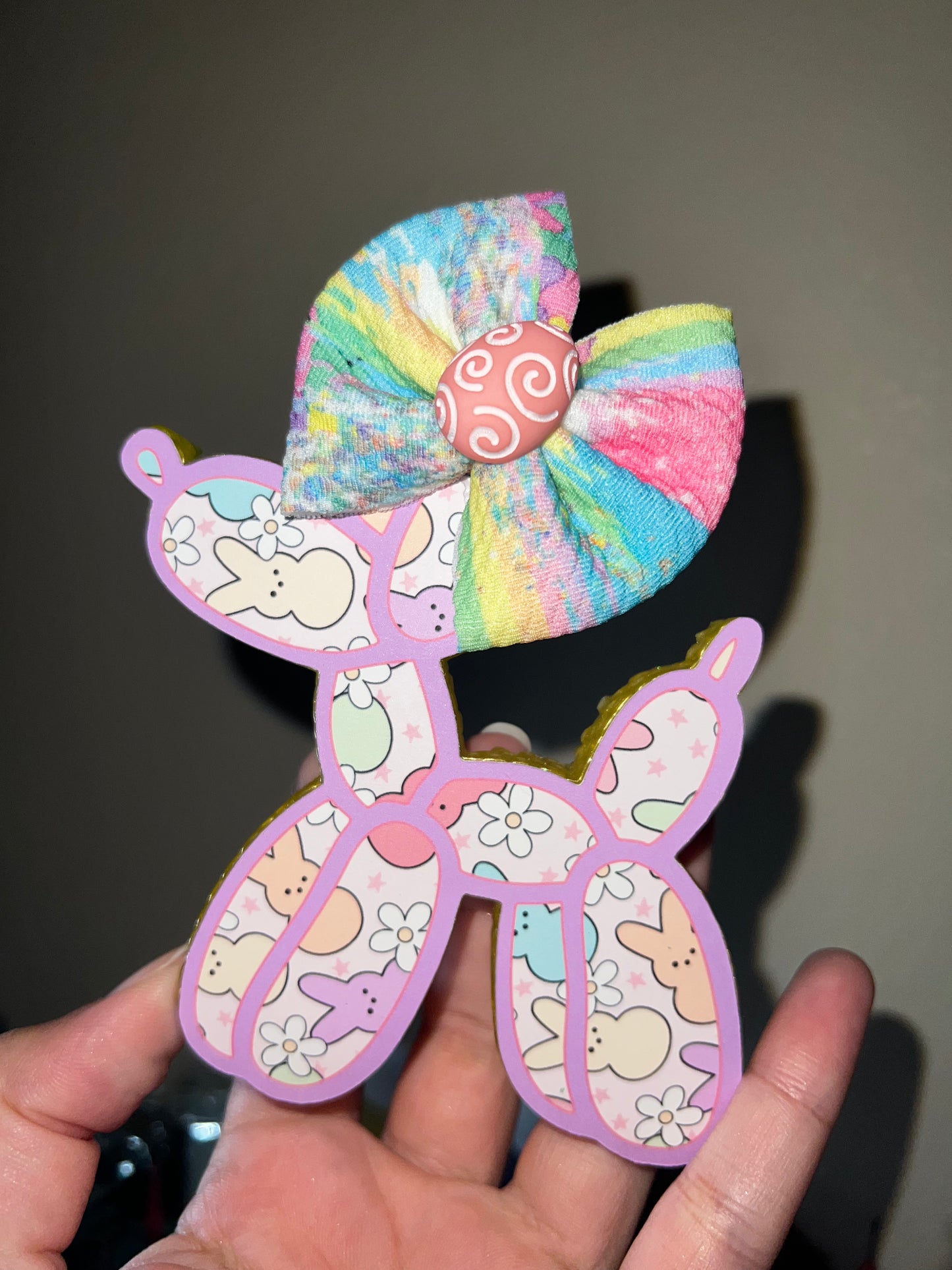 Easter Balloon Dog