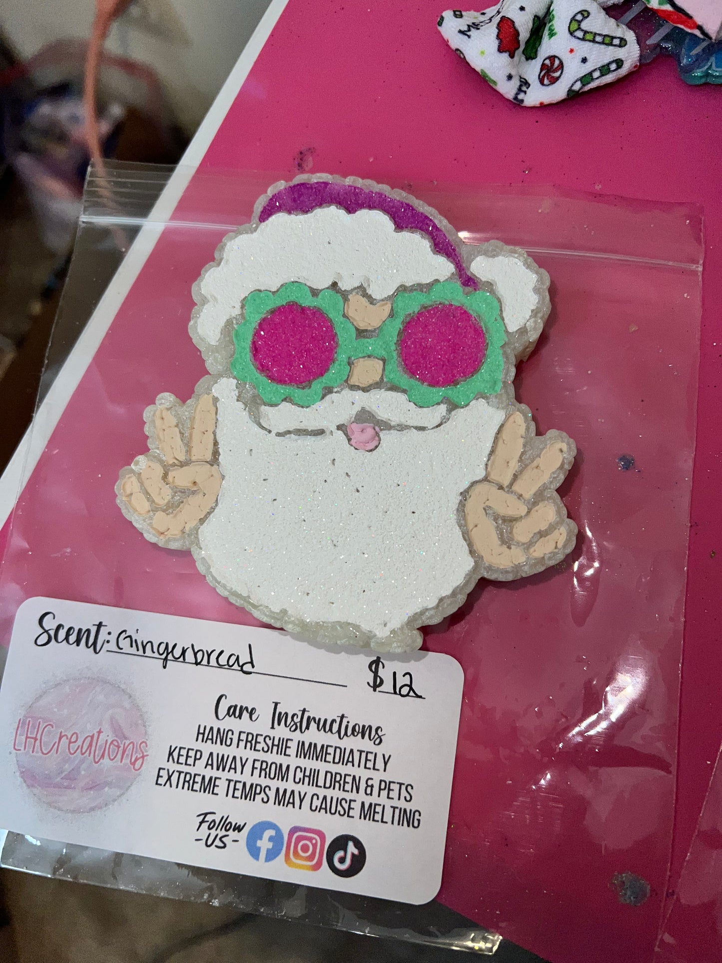 Groovy Santa Freshie
