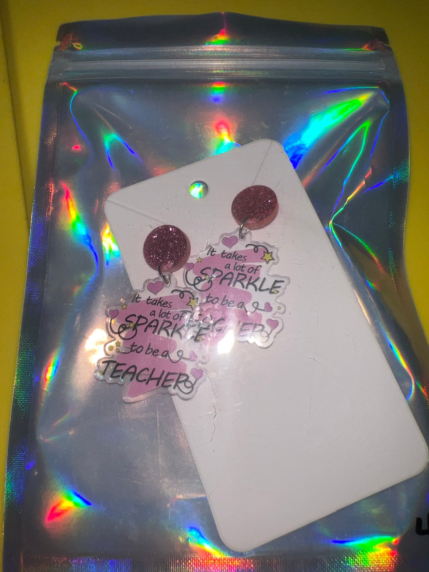 It takes a lot of sparkle to be a teacher