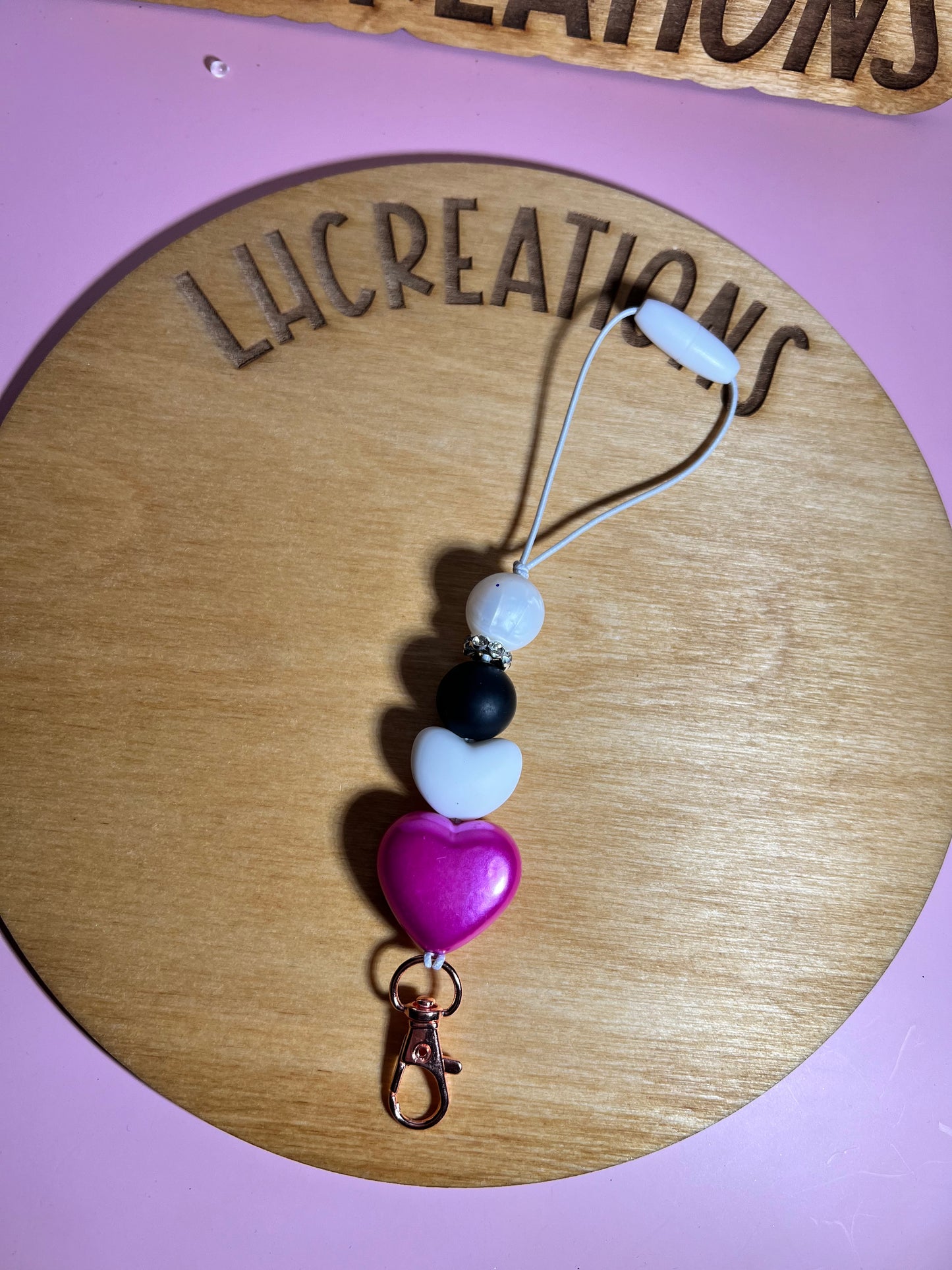 Heart freshie hanger