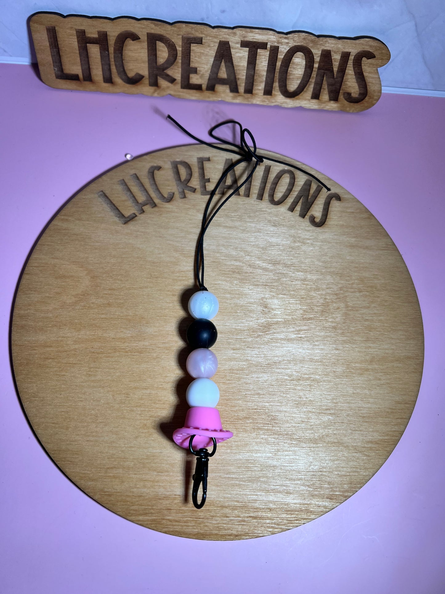 Pink cowgirl freshie hanger