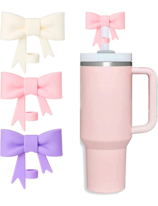Stanley Straw Topper Bows
