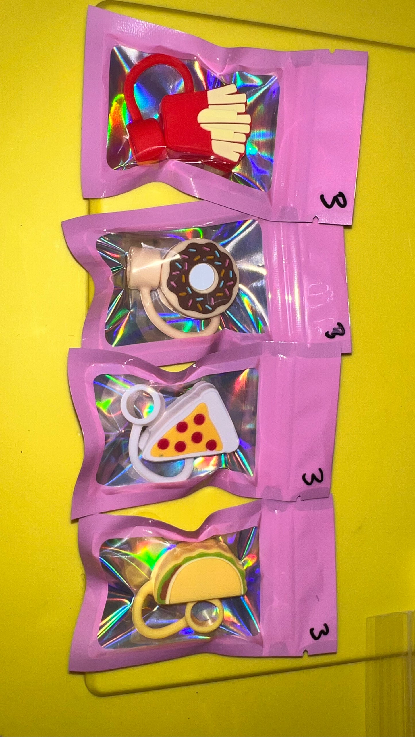 Food Straw Toppers