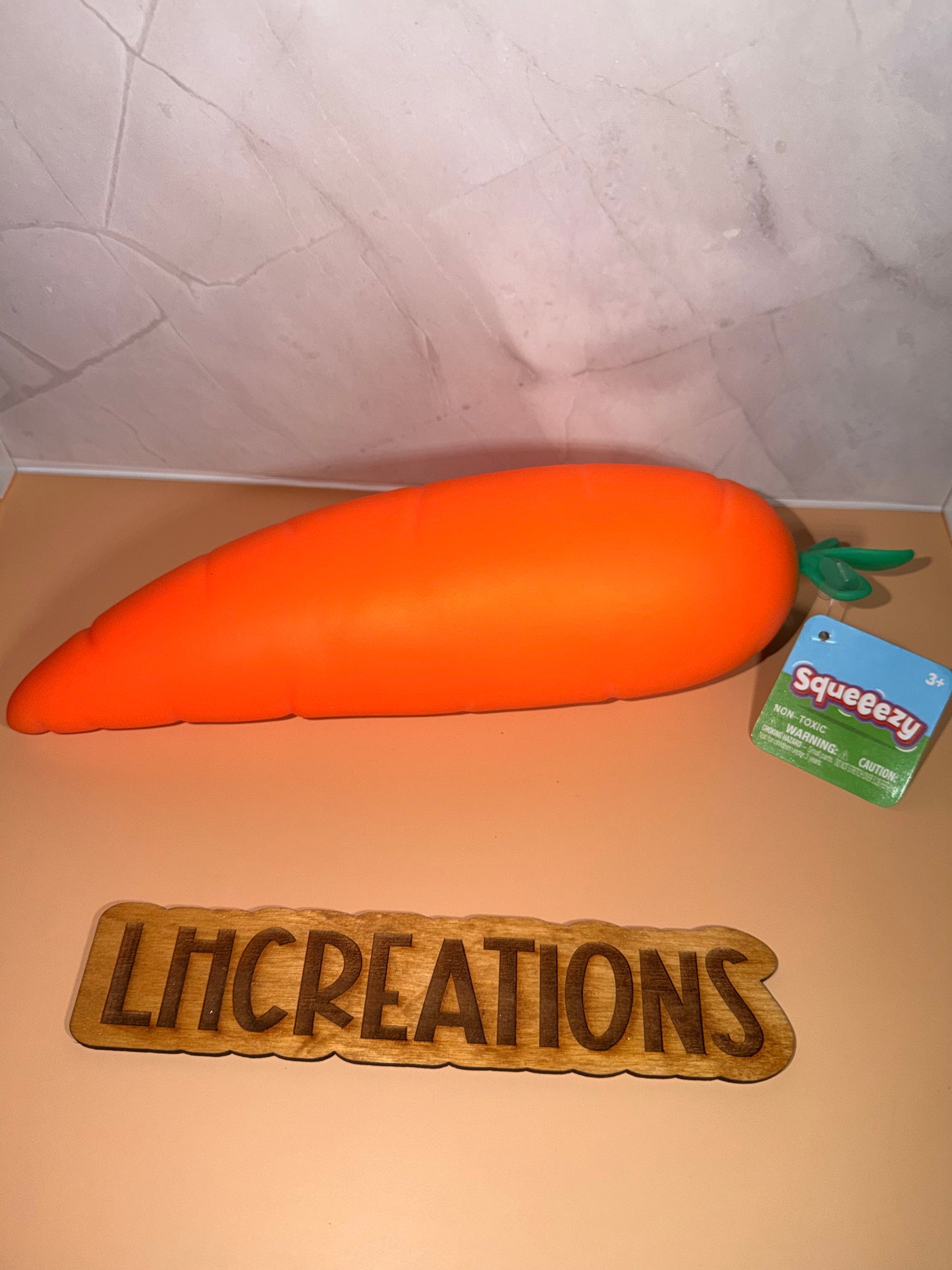 Jumbo Carrot Squishy