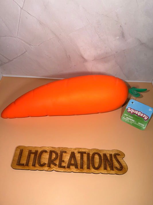 Jumbo Carrot Squishy