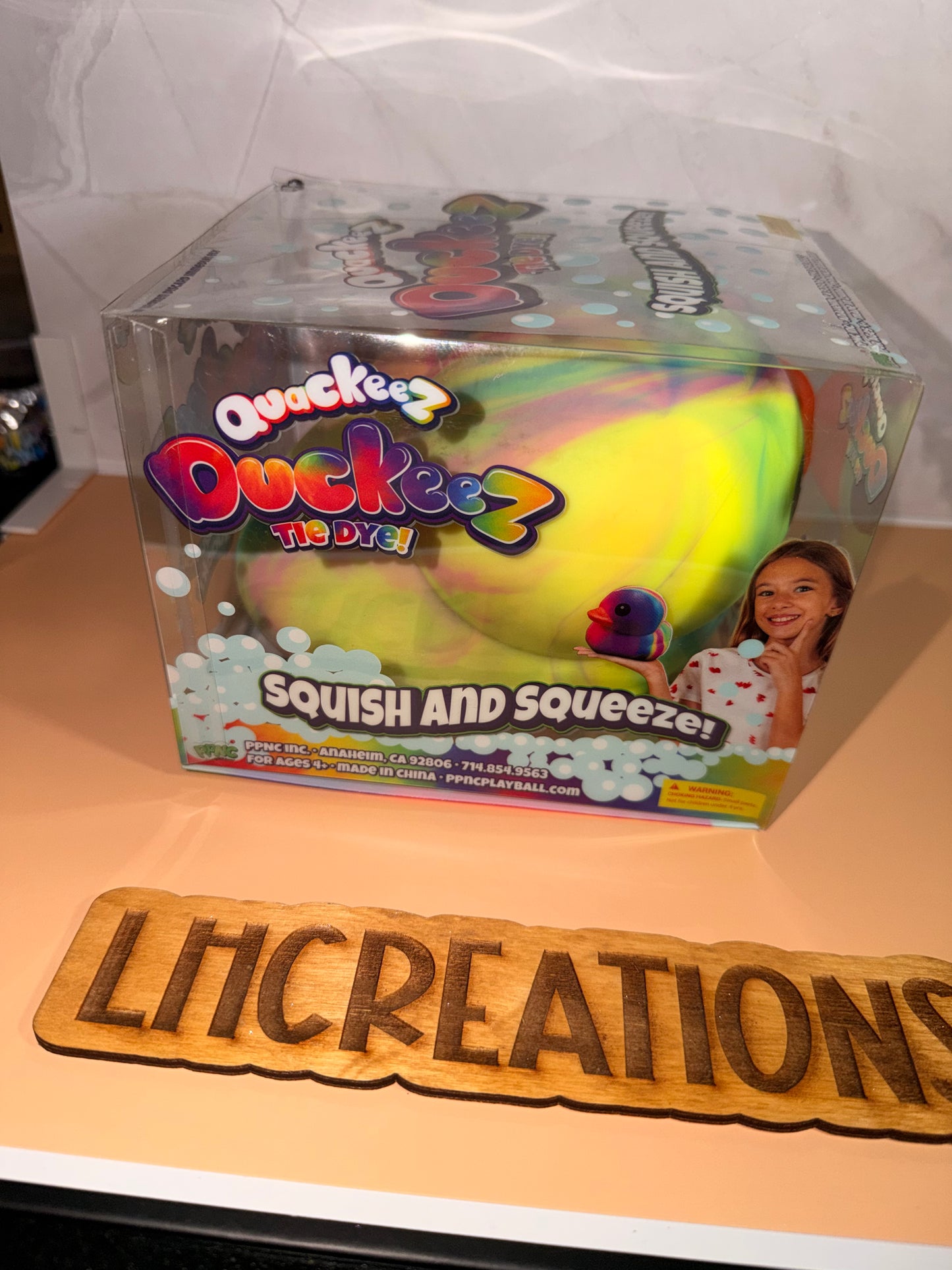 Tie Dye Duck Squishy