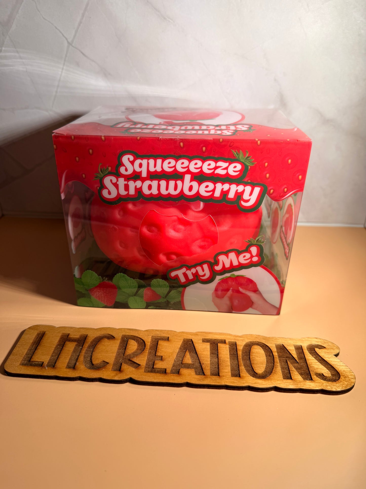 Jumbo Strawberry squishy