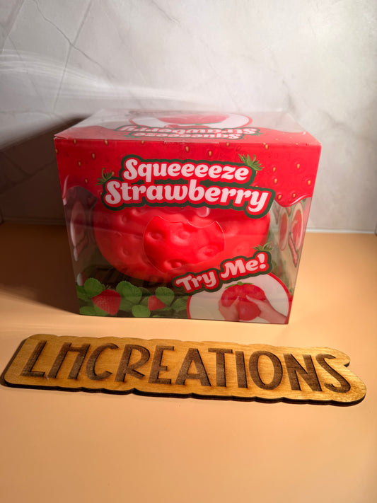 Jumbo Strawberry squishy