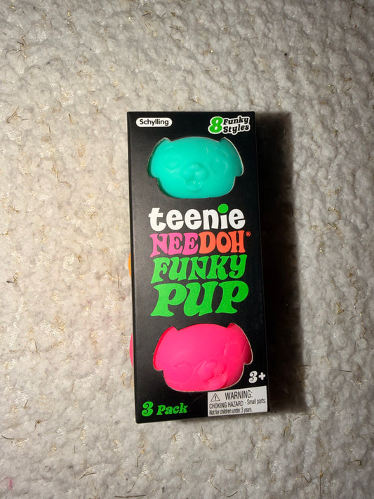 Needoh Teenie Funky Pups