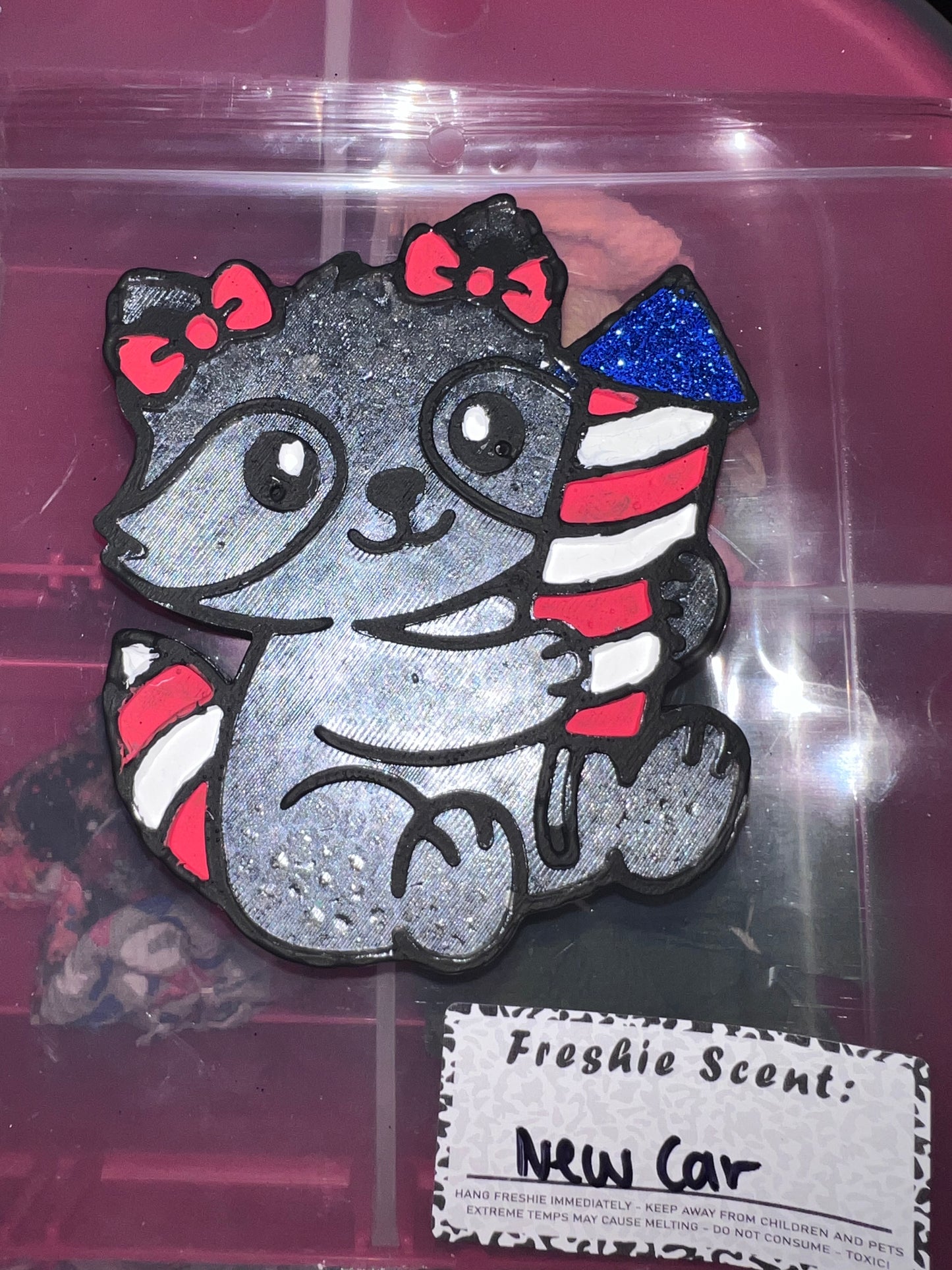 Patriotic Raccoon
