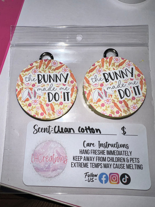 The bunny made me do it vents