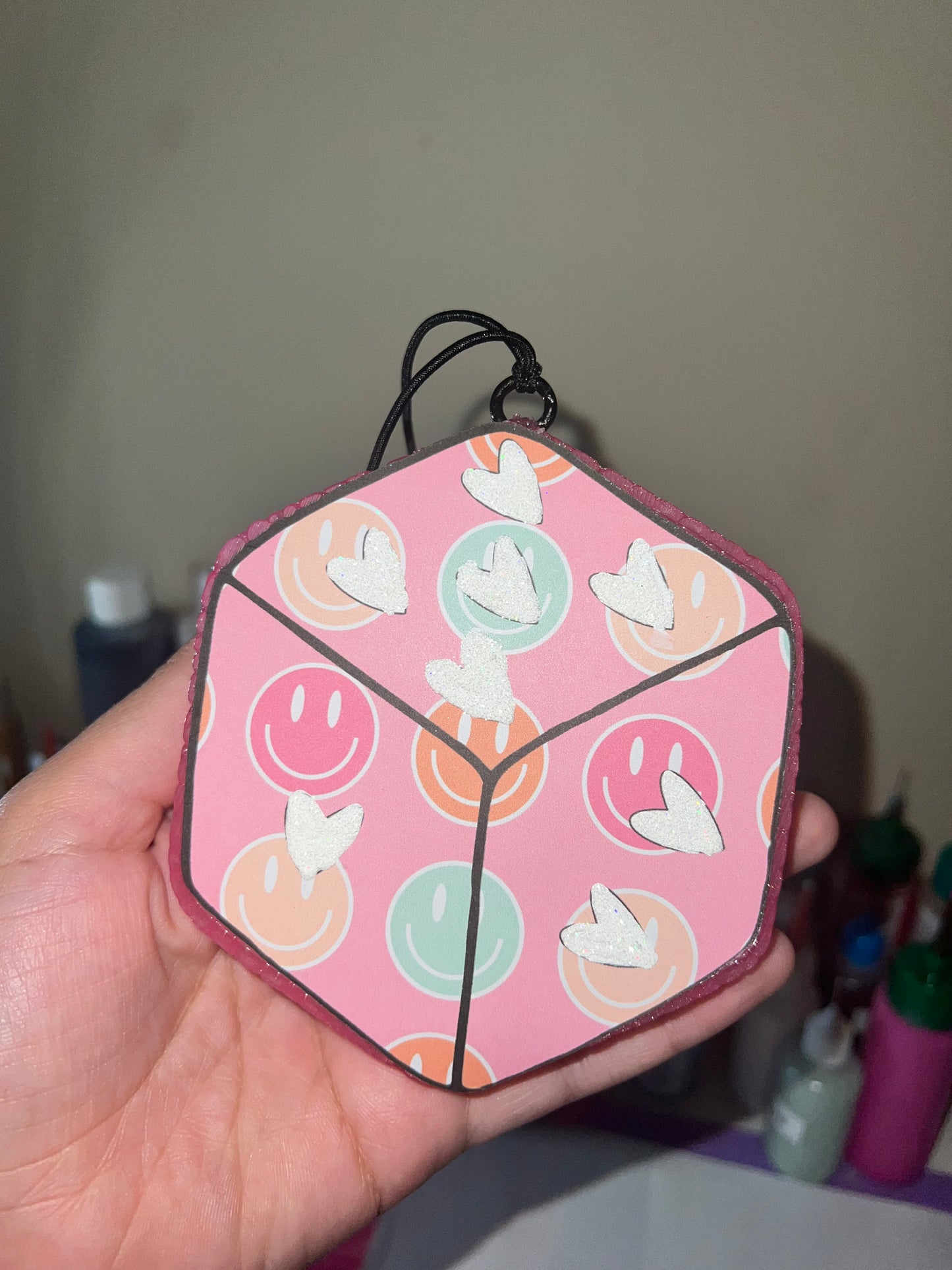 Smiley Dice Freshie