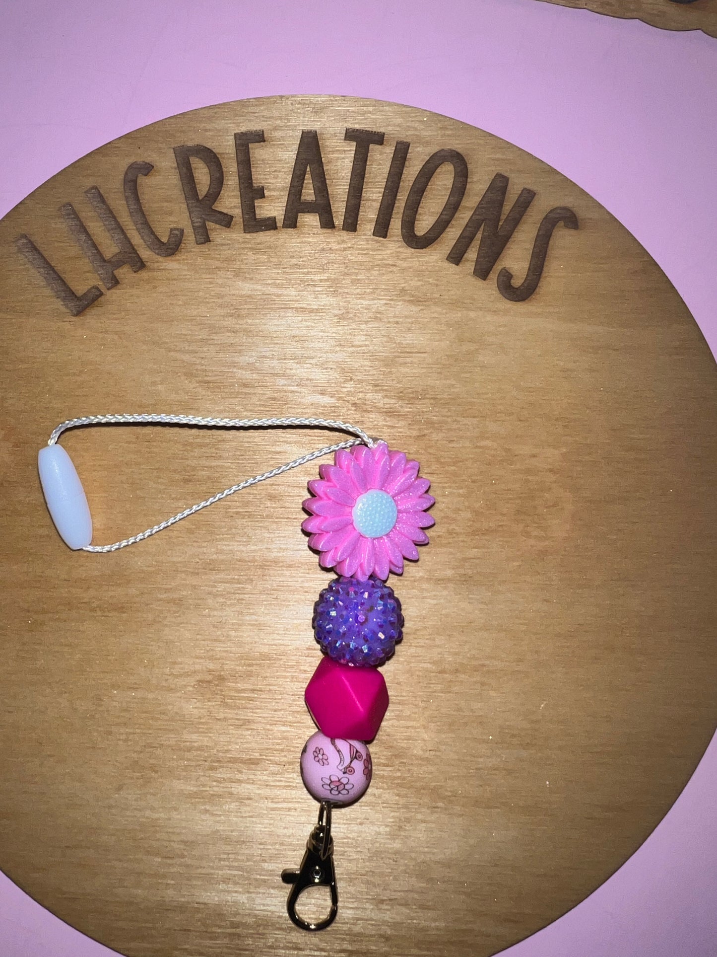 Pink Flower Hanger