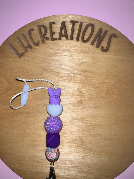 Purple bunny hanger