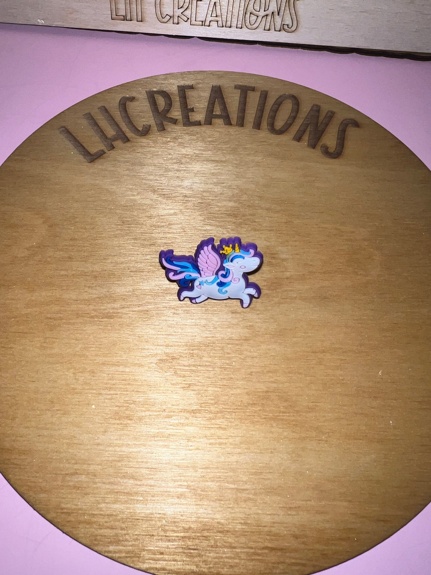 Unicorn Straw Charm