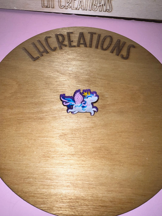 Unicorn Straw Charm