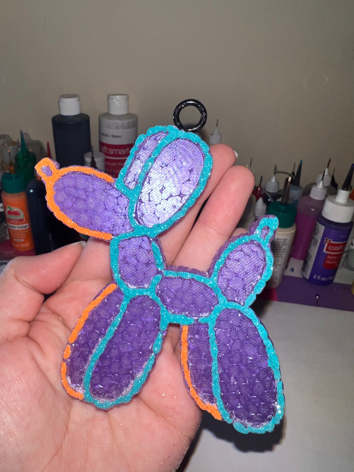 Purple Balloon Dog