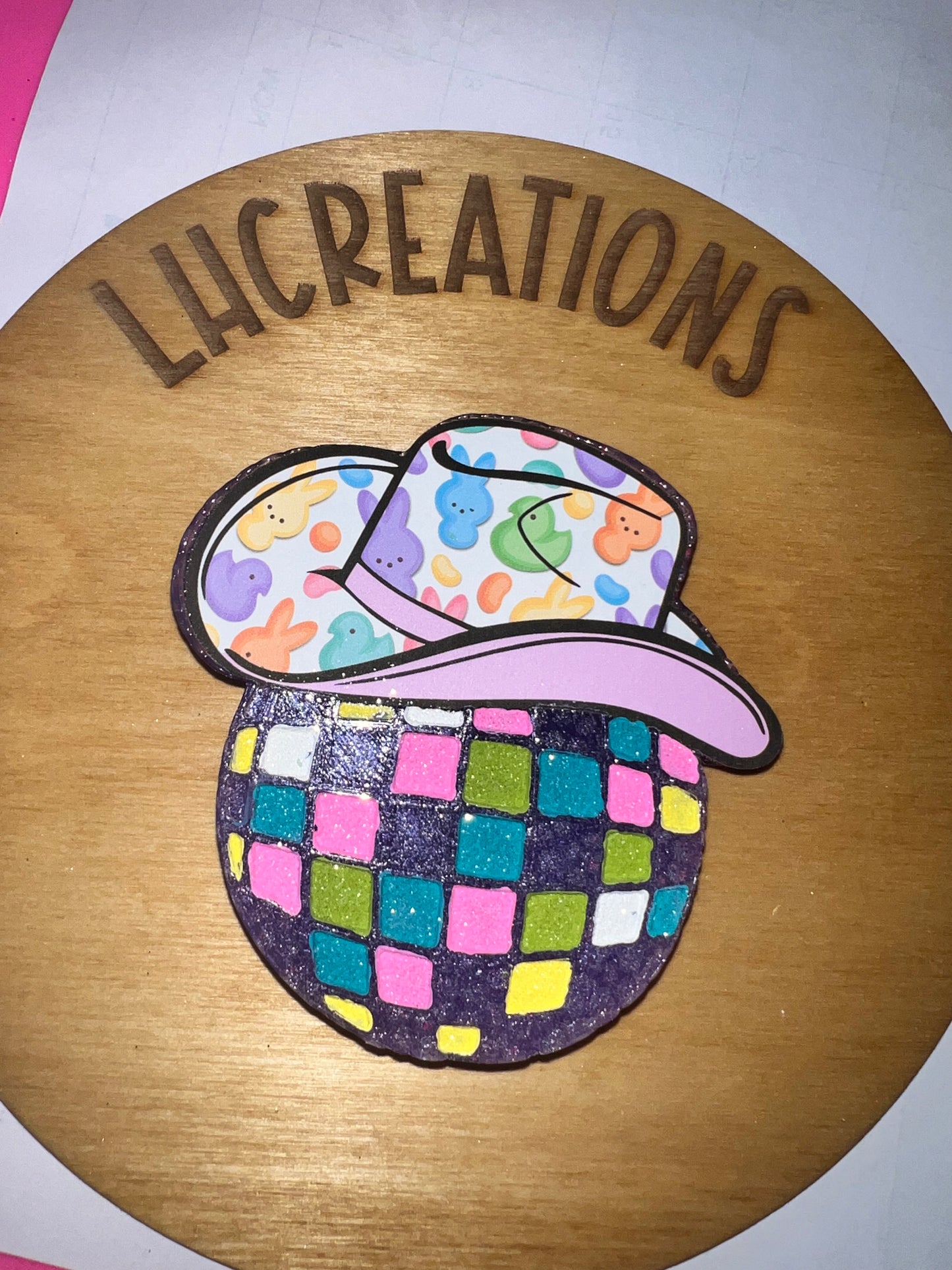 Easter Disco Cowboy Hat