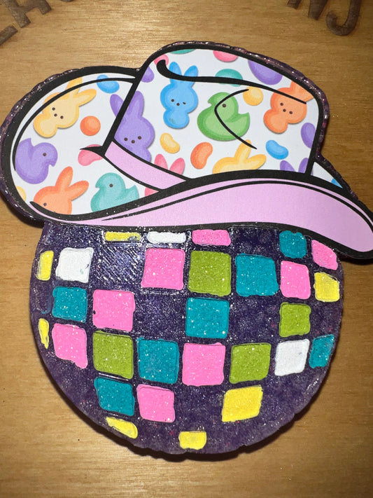 Easter Disco Cowboy Hat