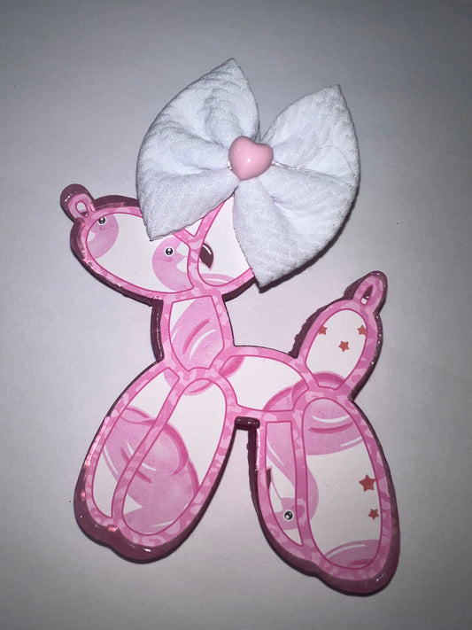 Flamingo Balloon Dog Freshie