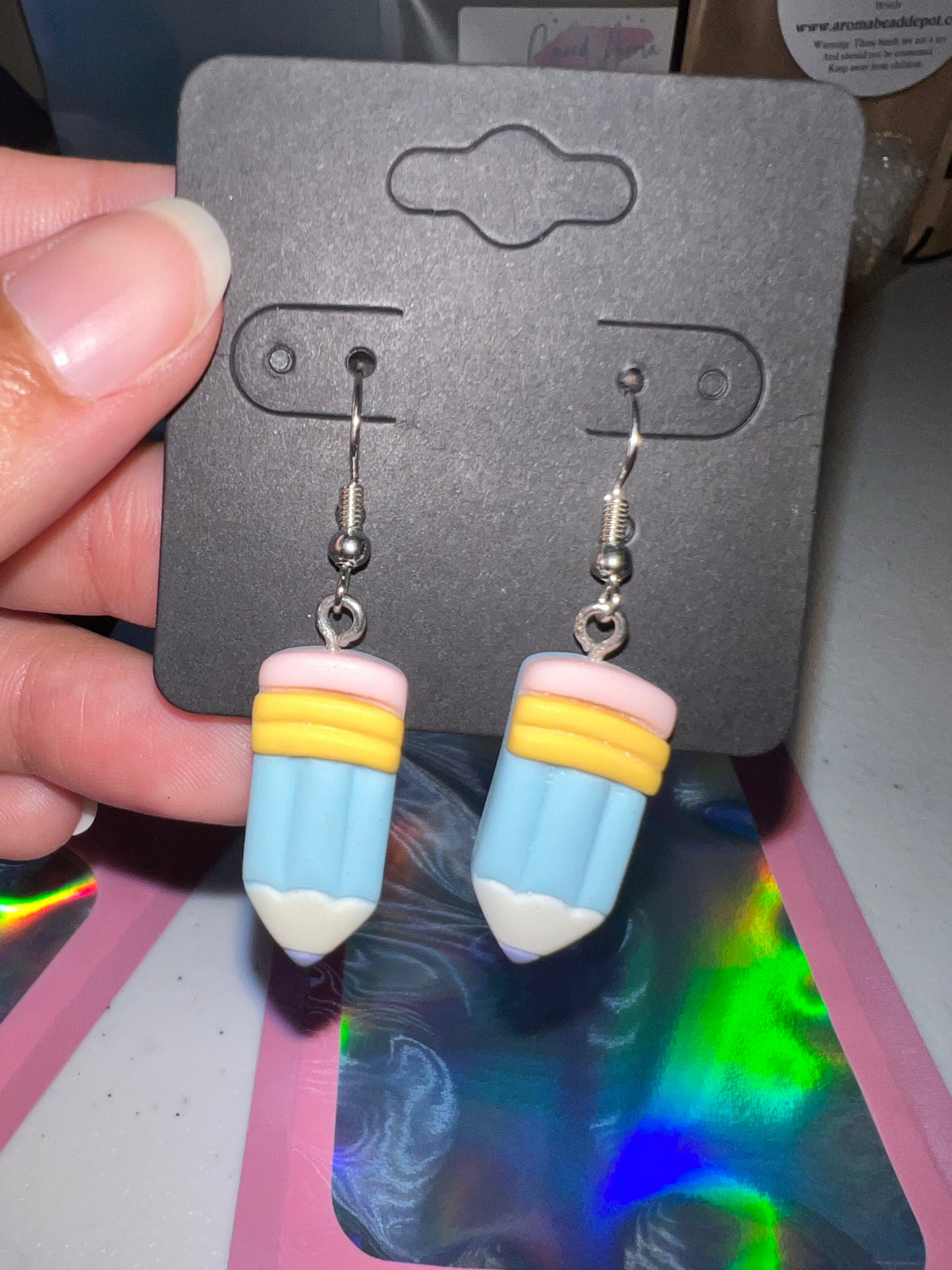 Pencil Earrings