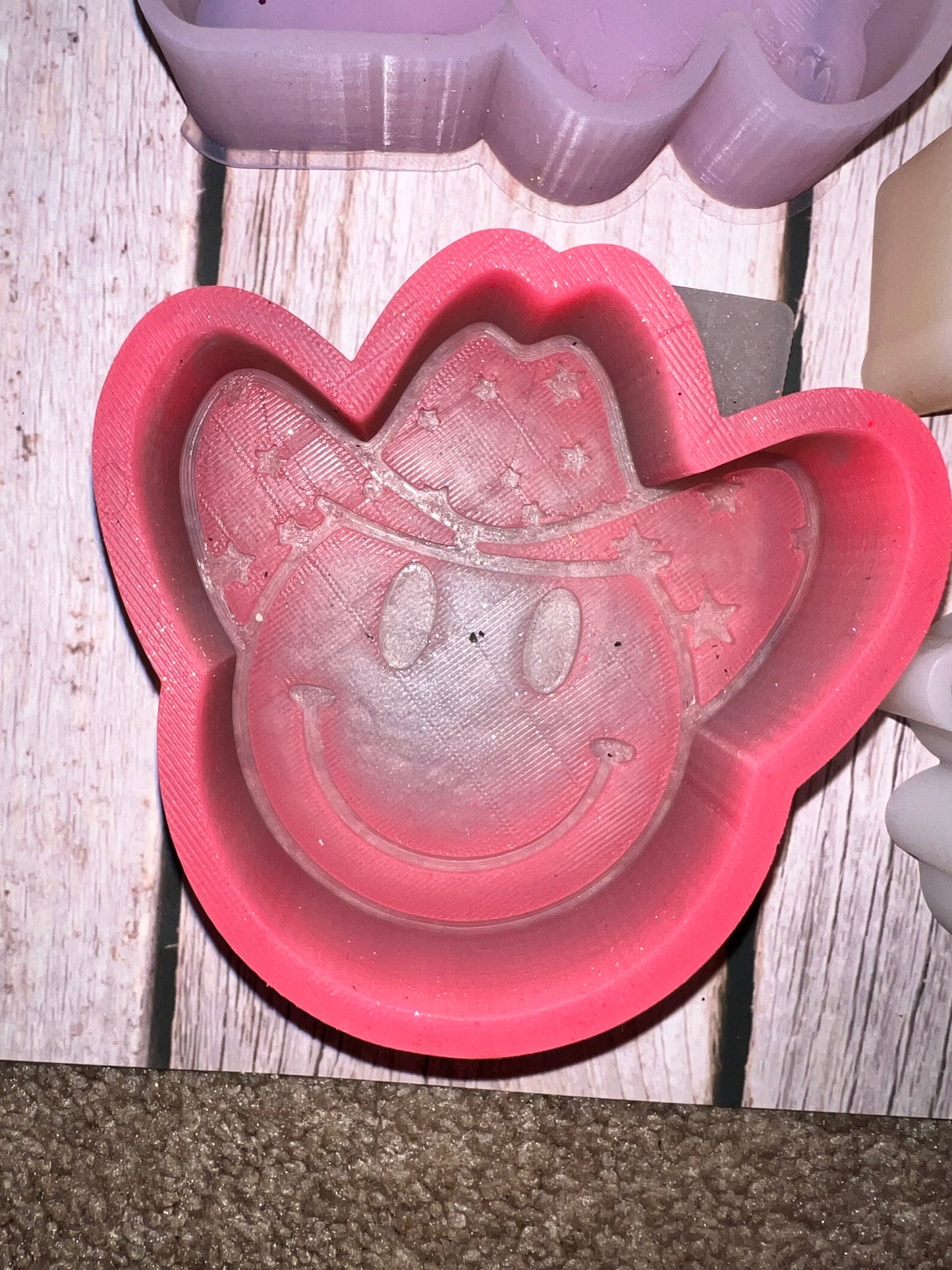 Cowboy Smiley Mold
