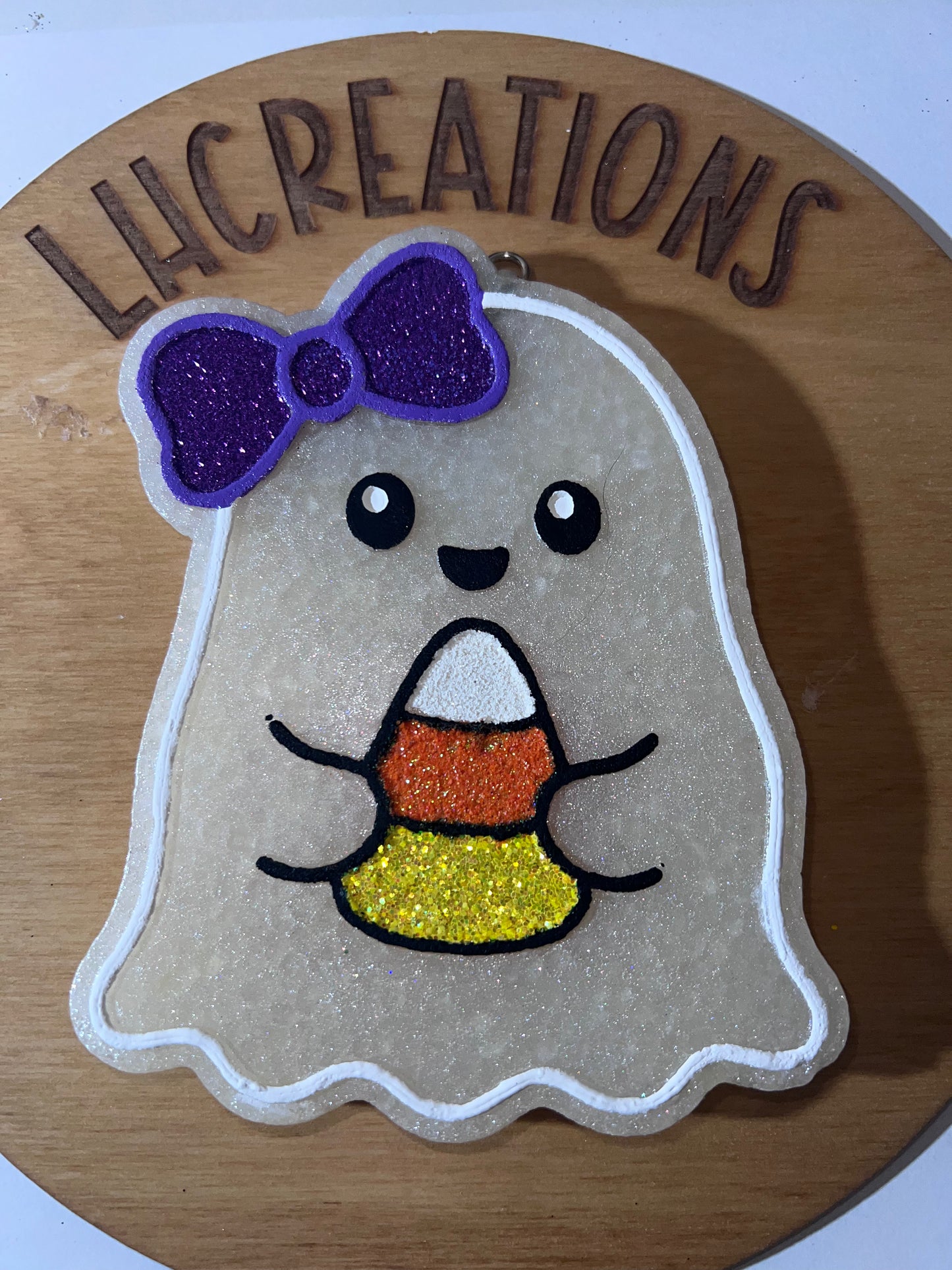 Candy Corn Ghost Freshie