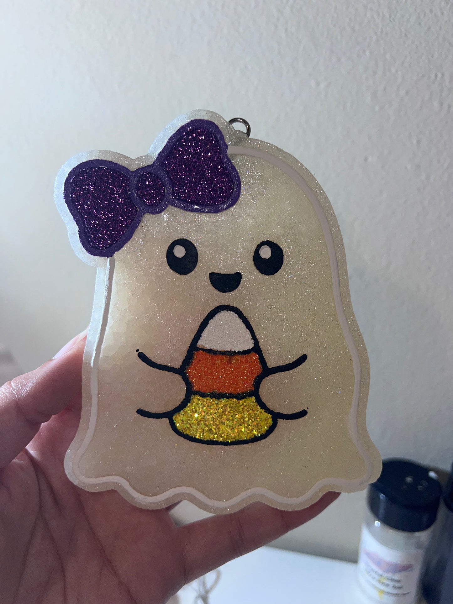 Candy Corn Ghost Freshie