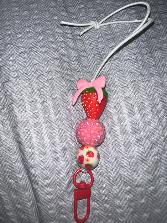 Strawberry Freshie hanger
