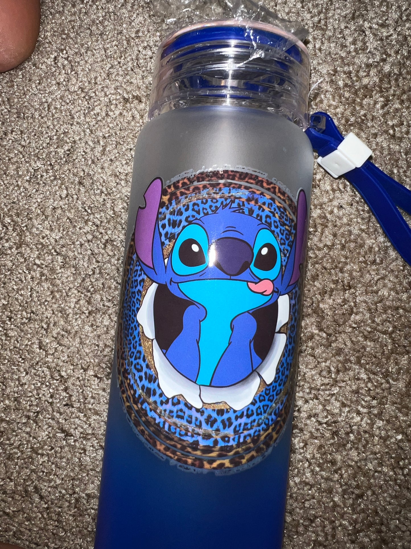 Stitch Ombré Glass Tumbler
