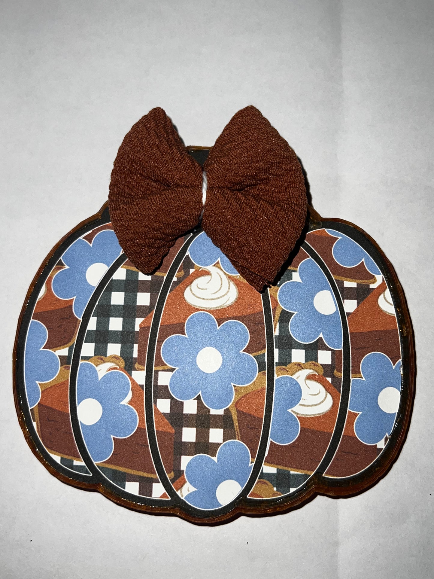 Floral Fall Pumpkin
