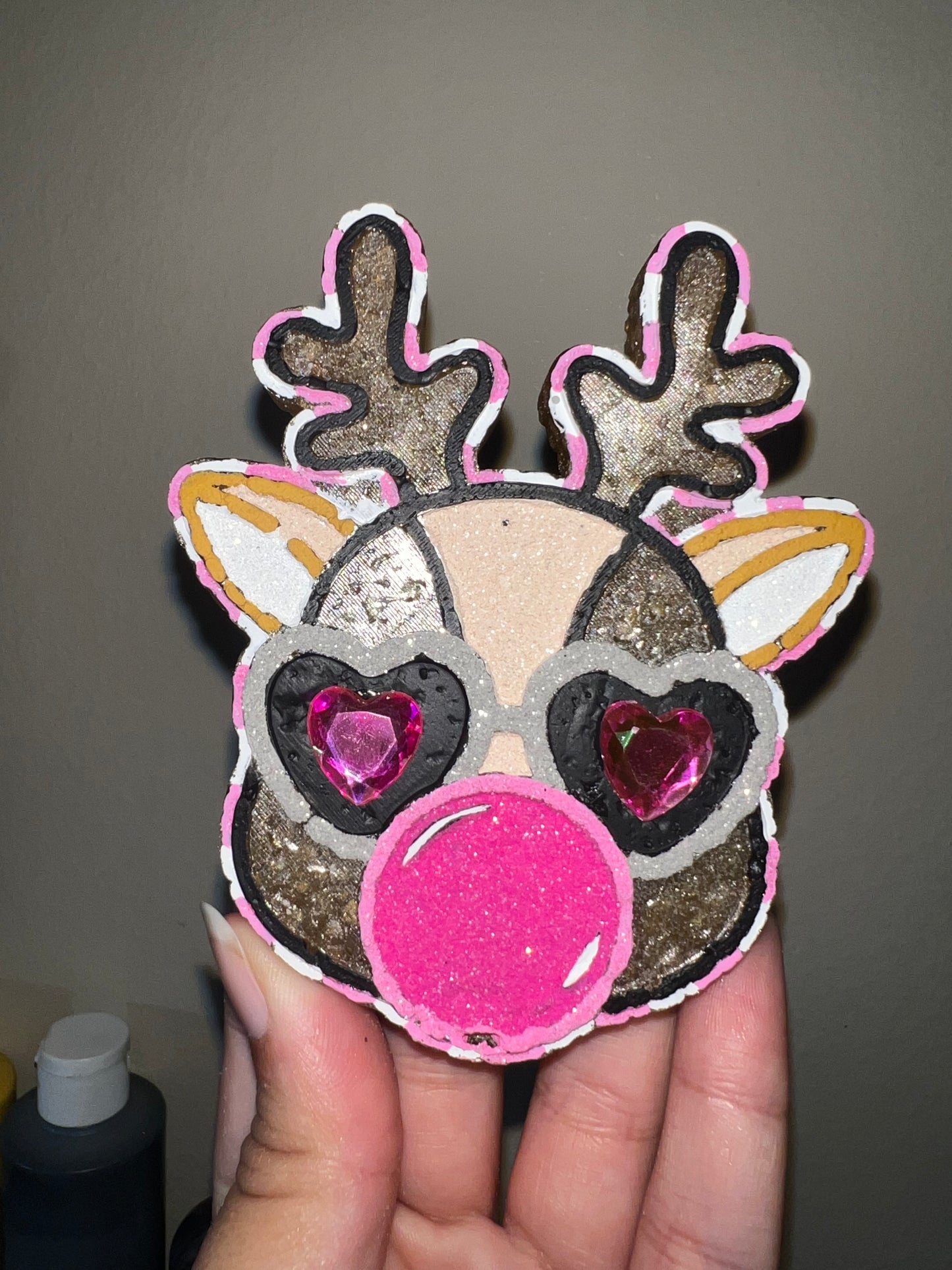 Bubblegum Reindeer Freshie
