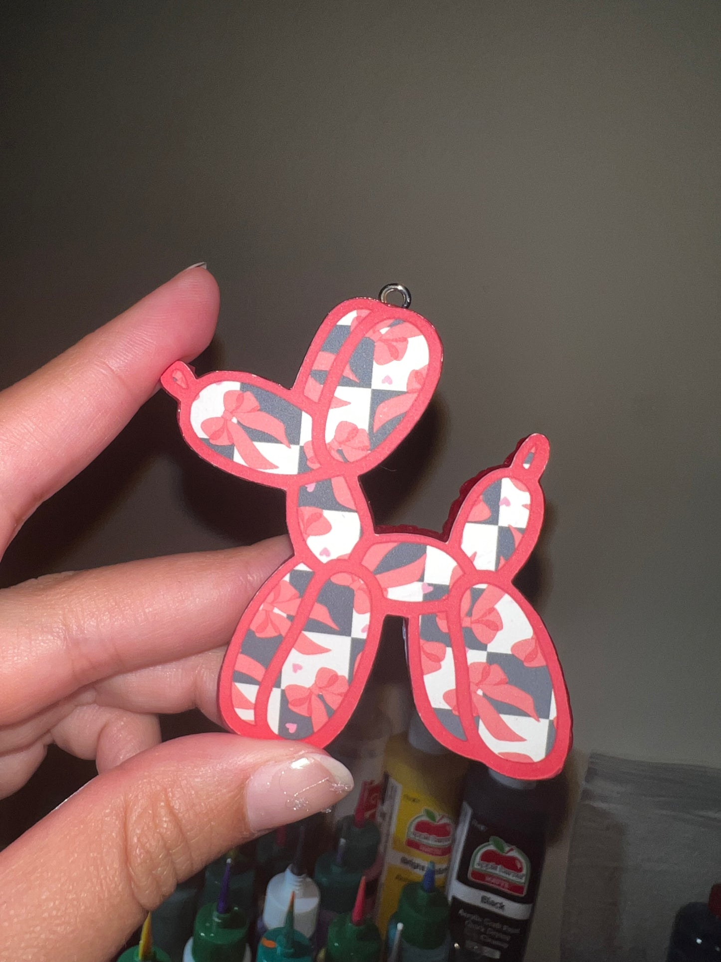 Bow Mini Balloon Dogs