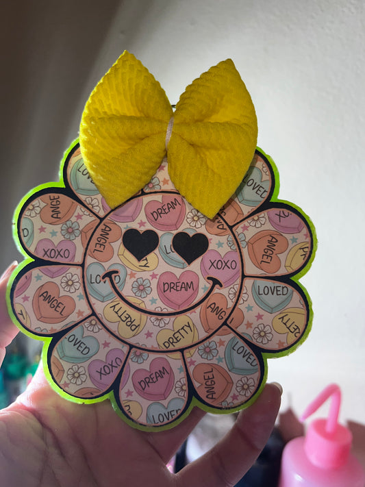 Flower Cardstock Freshie