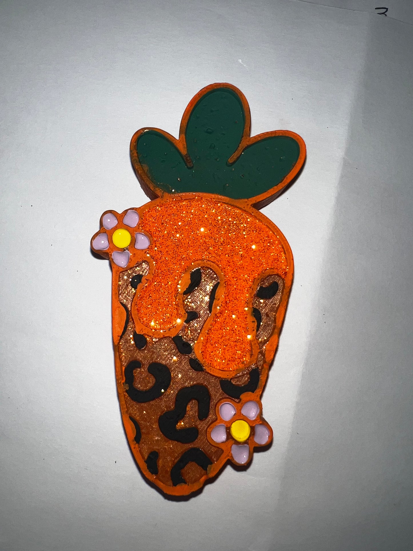 Cheetah print carrot