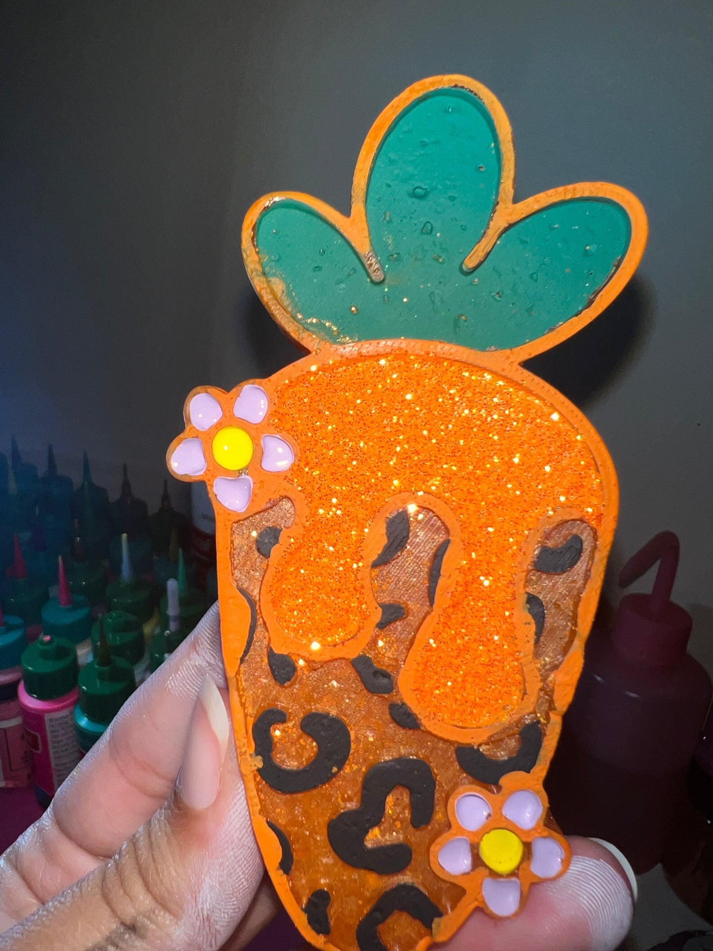 Cheetah print carrot