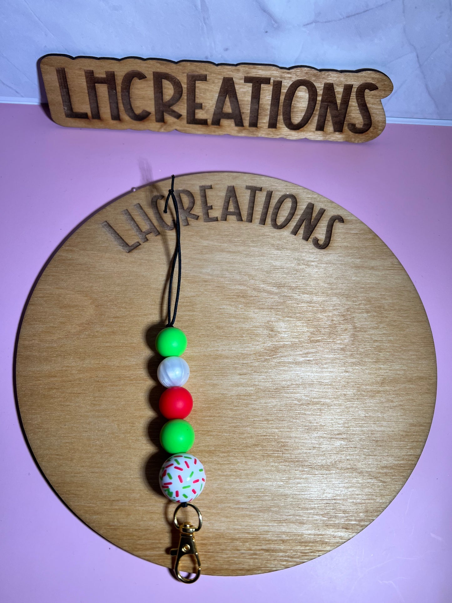 Christmas sprinkles freshie hanger