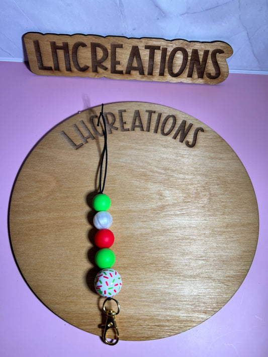 Christmas sprinkles freshie hanger