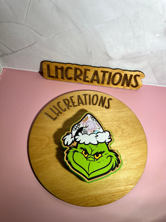 Green guy Cardstock Freshie