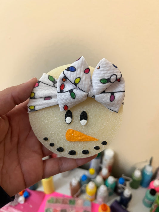 Snowman w/ headband