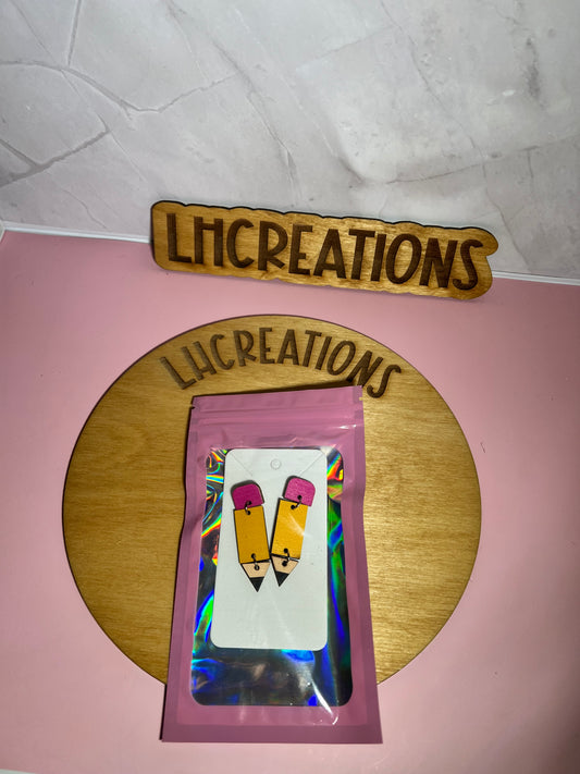 Pencil Earrings