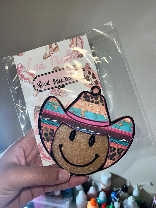 Cowboy Smiley Freshie