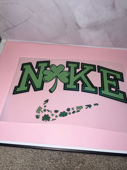 St. Patrick's Nike transfer