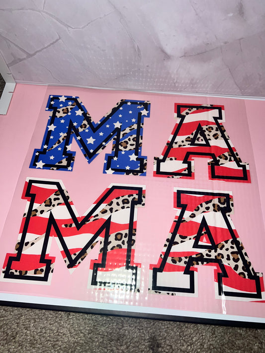Patriotic MAMA transfer