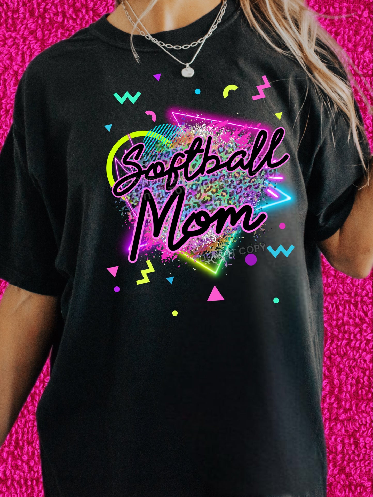 Vintage Softball Mama Tee